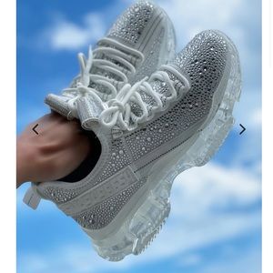 Steve Madden maxima embellished sneaker